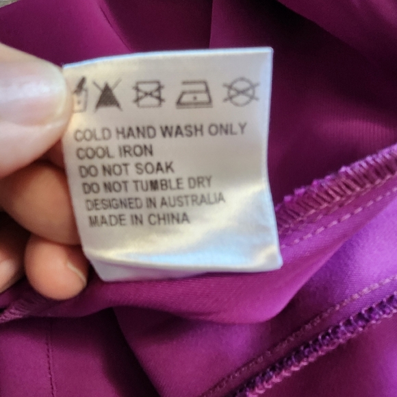 Whoiam romper small, fushia/magenta color. Pre-owned - Picture 10 of 12